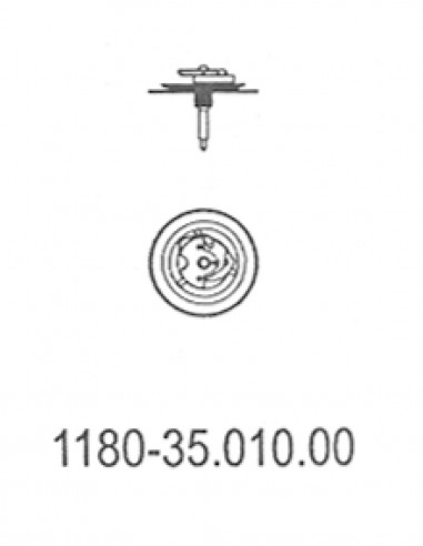 Frederic Piguet 1180 Chronograph wheel No 35.010.00