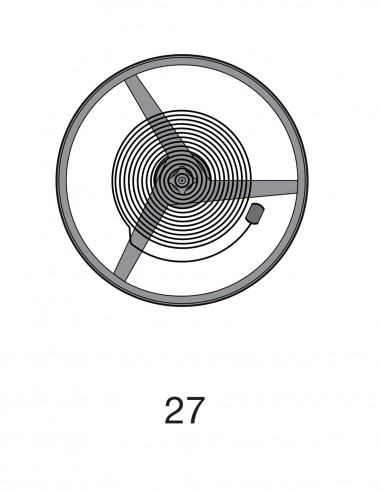 ETA 6498 Timed balance regulated No 27