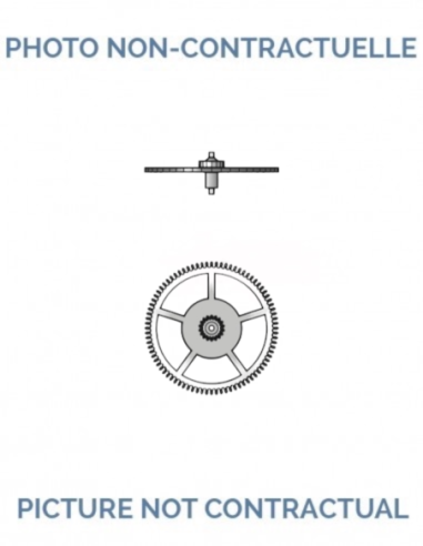 Omega 711 Roue moyenne No 1240