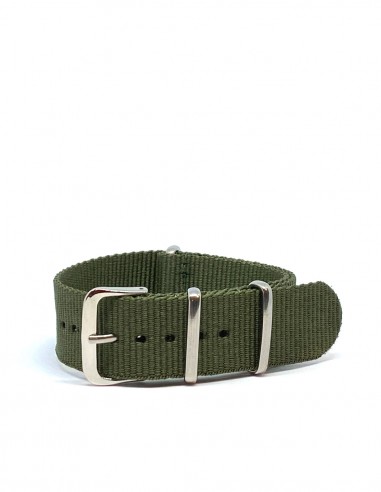 Bracelet nato vert 20 mm