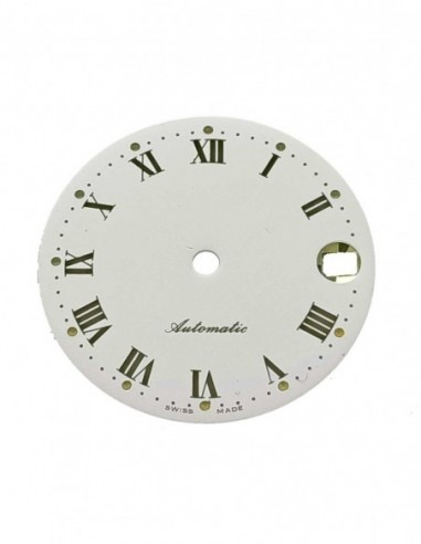 Cadran blanc pour ETA 2824 26 mm