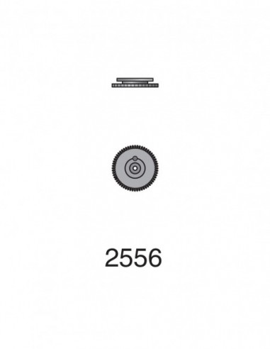 ETA 256.041 Calendar driving wheel No 2556