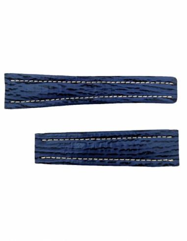 Breitling 22 mm blue shark strap