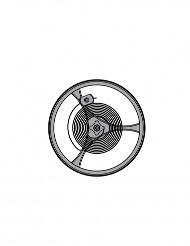 ETA 2671 Timed balance regulated with cylindrical stud No 23